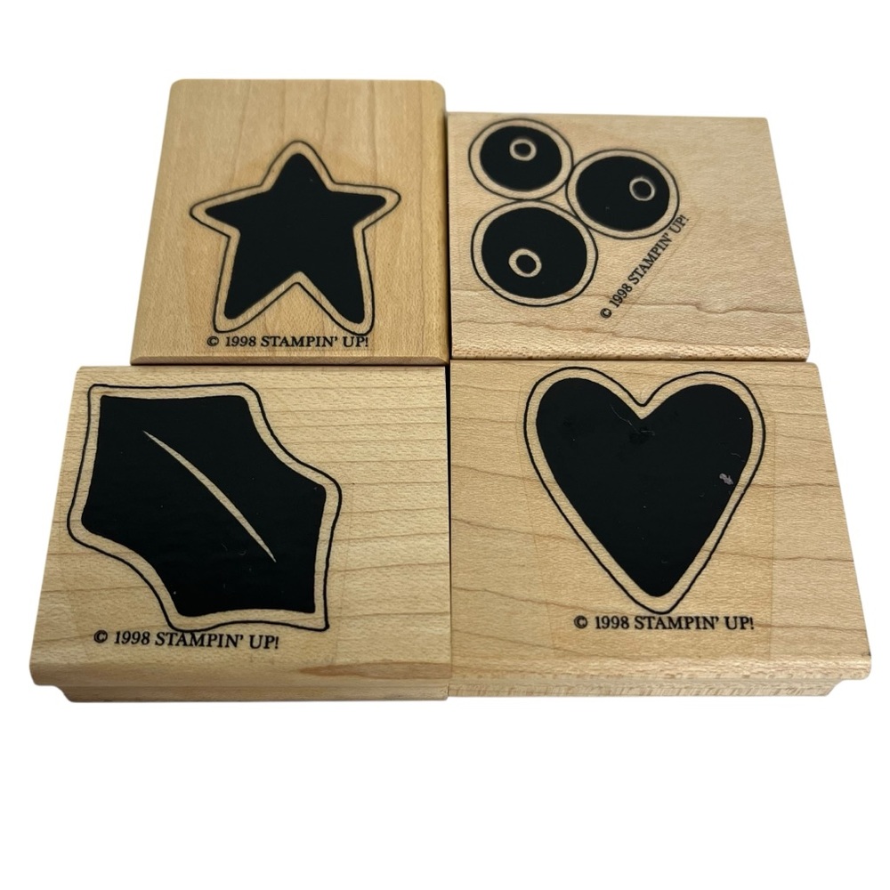 Stampin’ Up! Sassy Seasonals Stamp Set Rubber & Wood